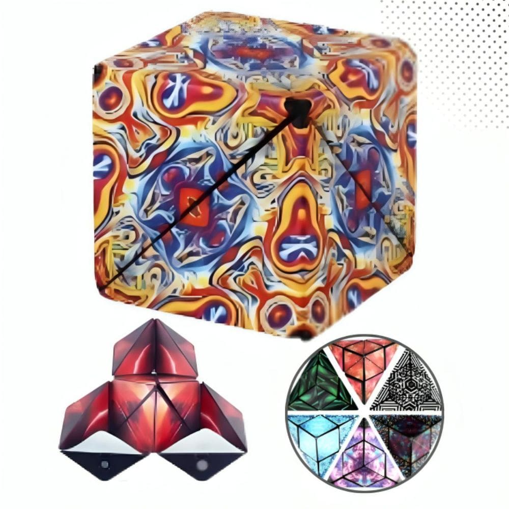 Shape Shifting Cube Magnetic Galaxy New Arrival