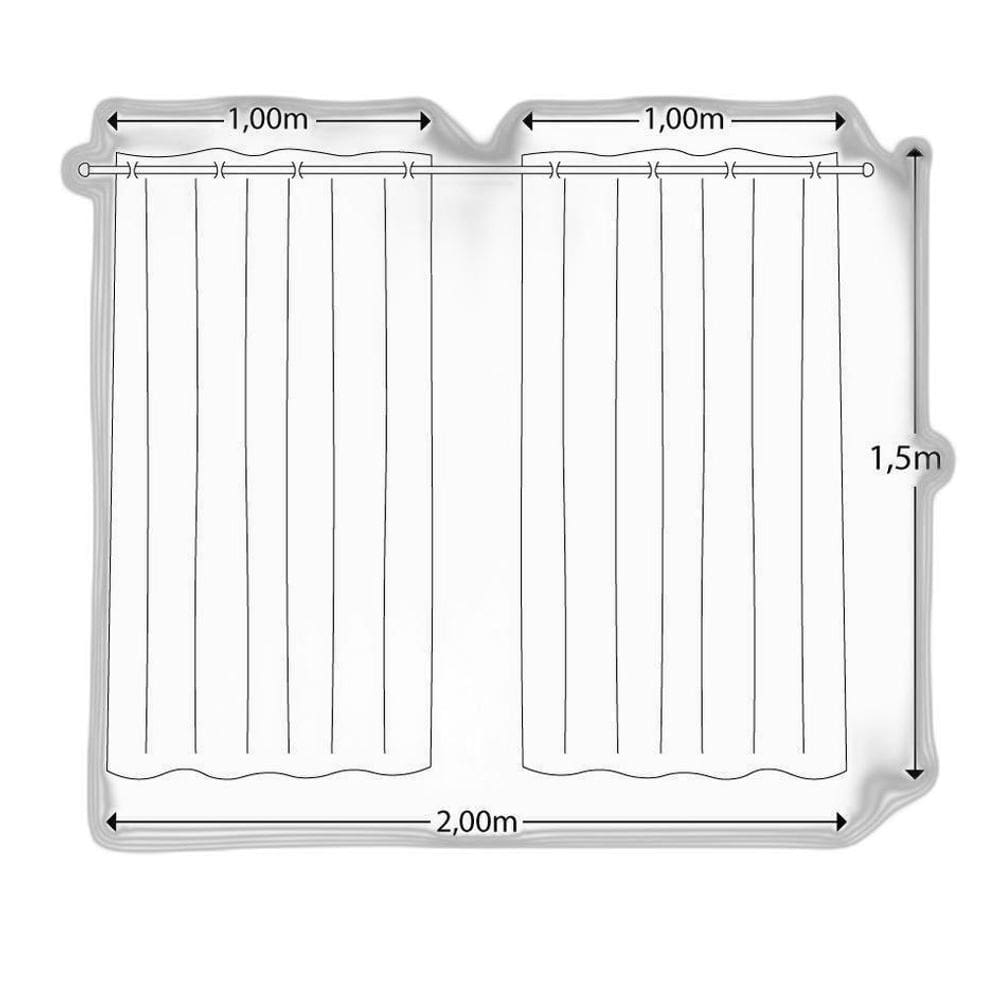 Cortina Infantil 2,00X1,50 Para Meninos E Meninas  Pac Man