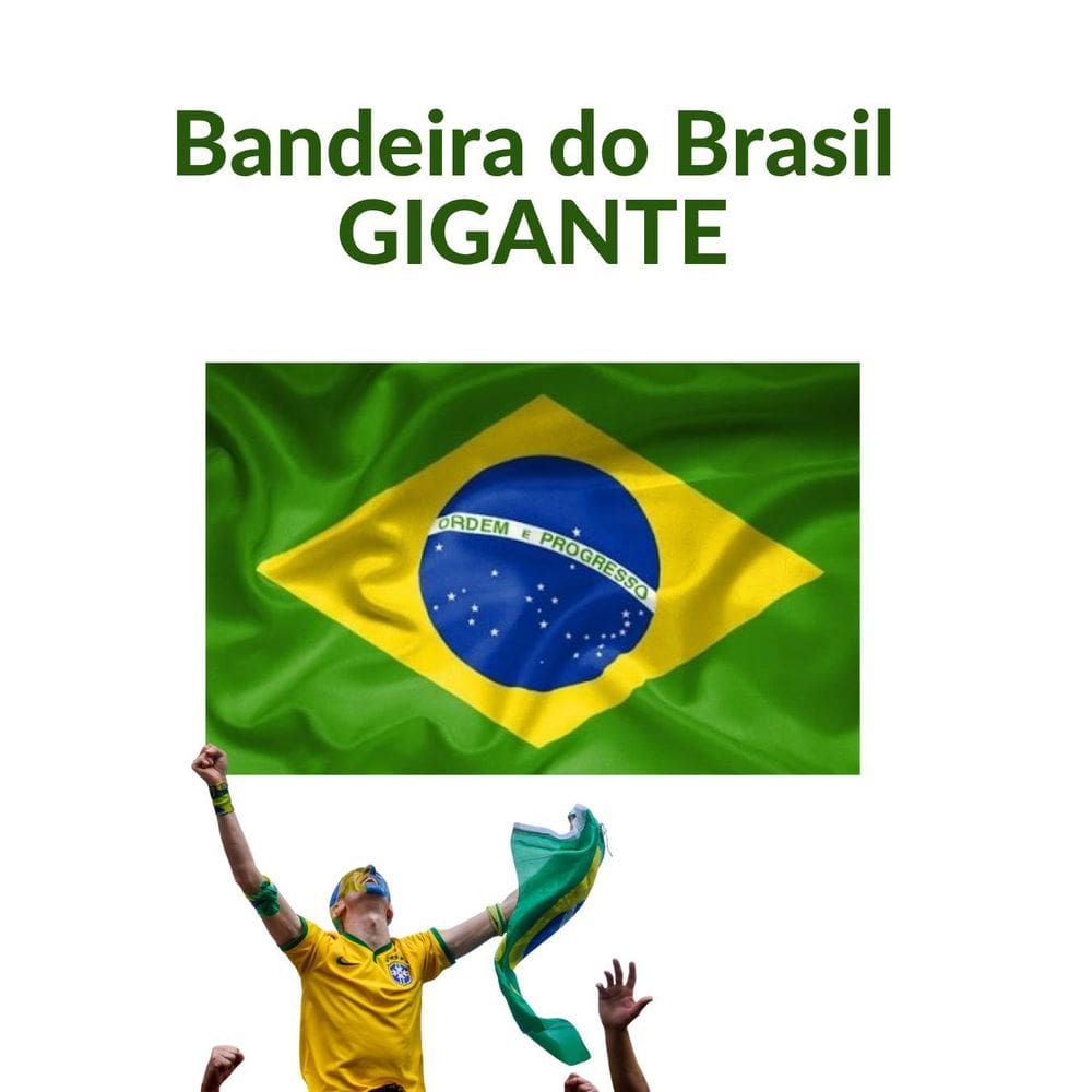 Bandeira Brasil 3X2 M Brasília Edifícios Prédios Residencial