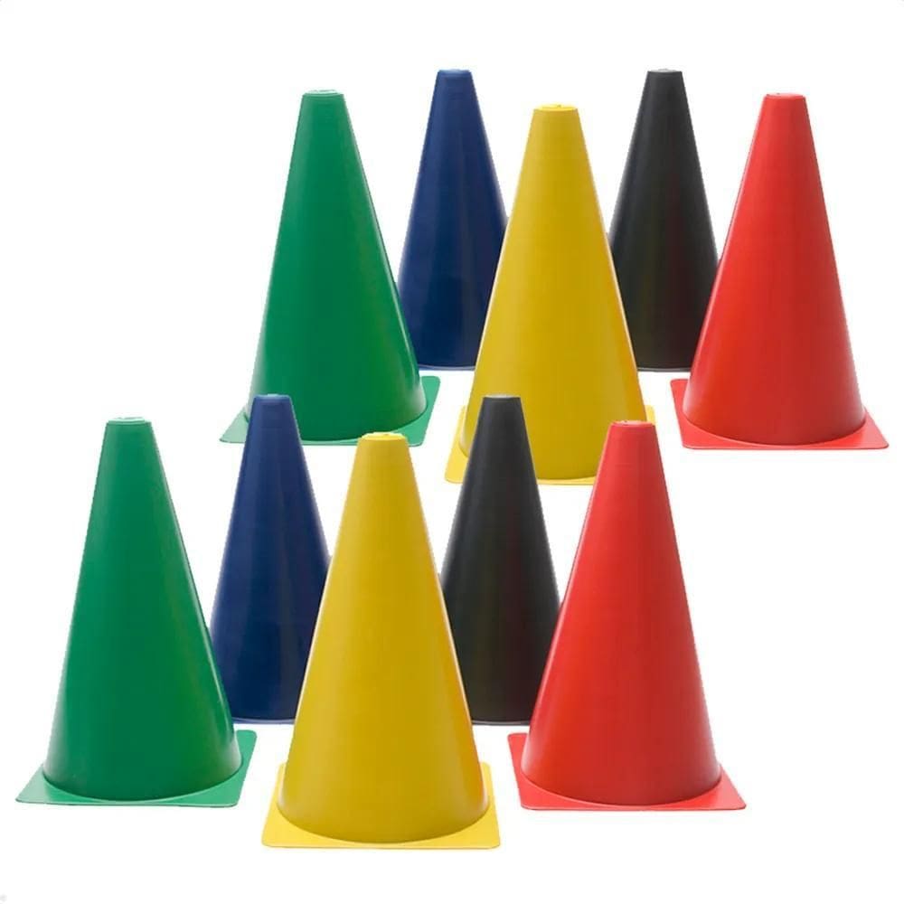 2X Kit Funcional Cones De Agilidade Academia Musculação Trei