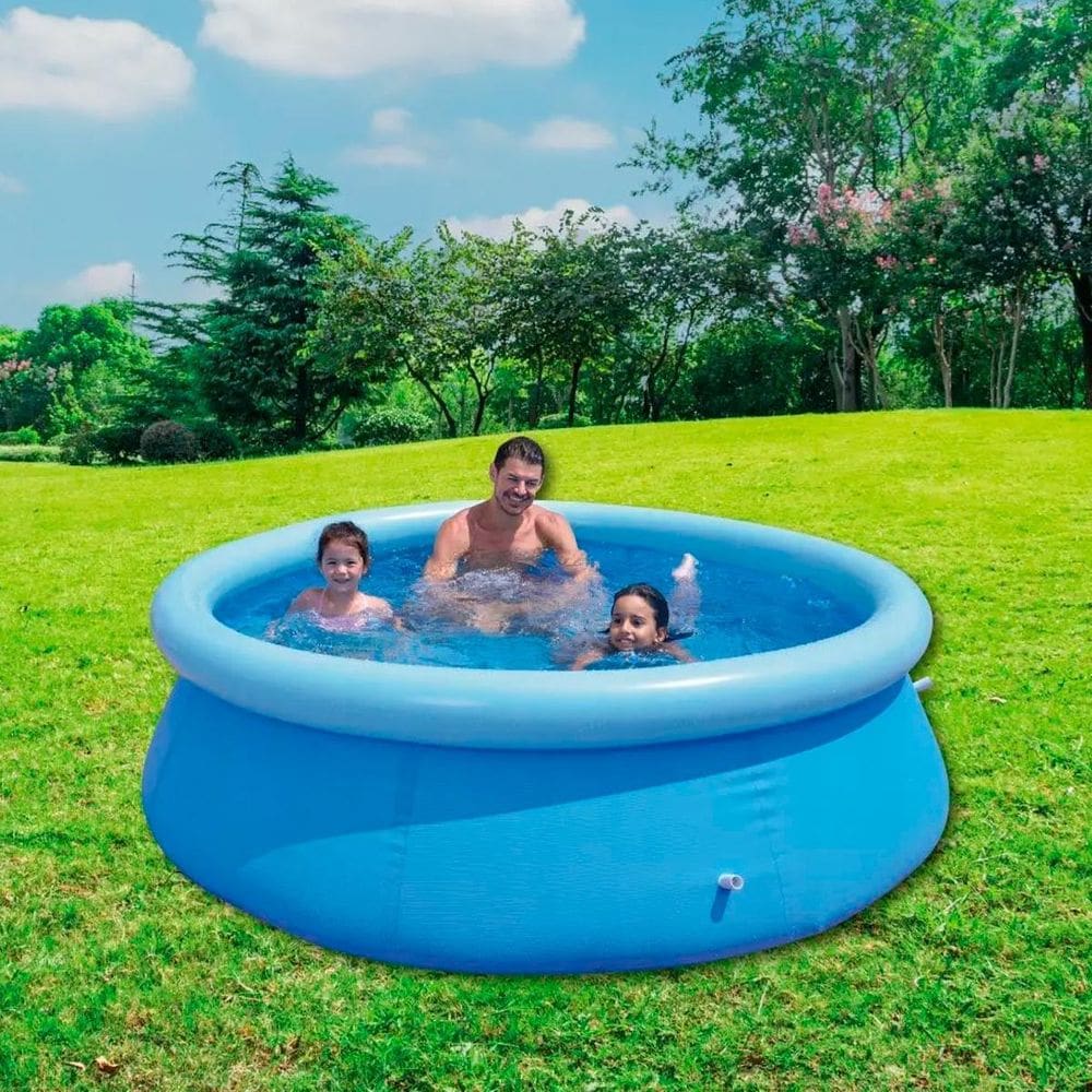 Piscina 1000L Circular Redonda Para Refrescar No Calor