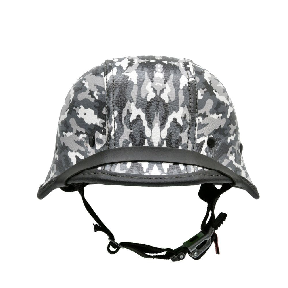 Capacete Br101 Alemão Camuflado Cinza E Branco M