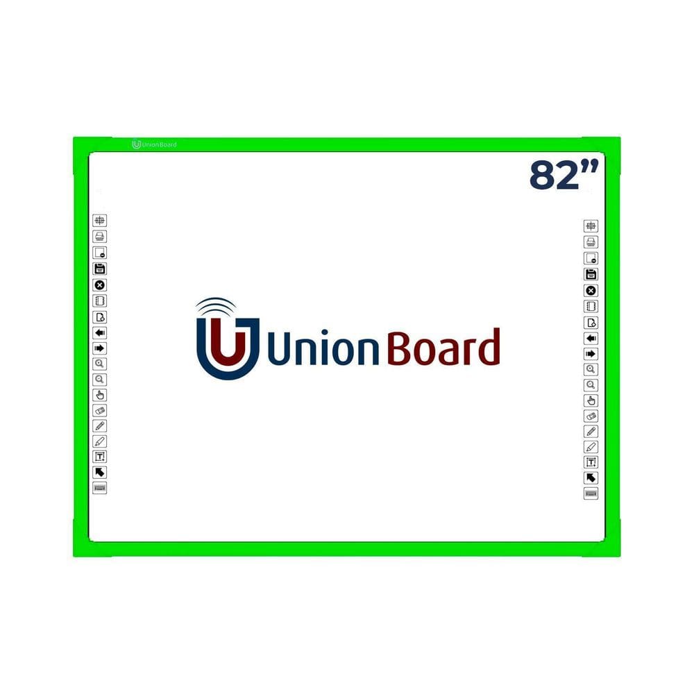 Lousa Interativa Digital Touch Unionboard Verde 82 Polegadas