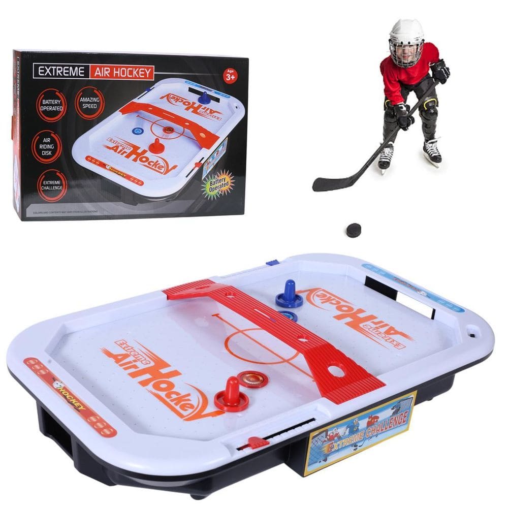 Jogo Clássico De Mesa Tabuleiro Extreme Air Hockey No Gelo