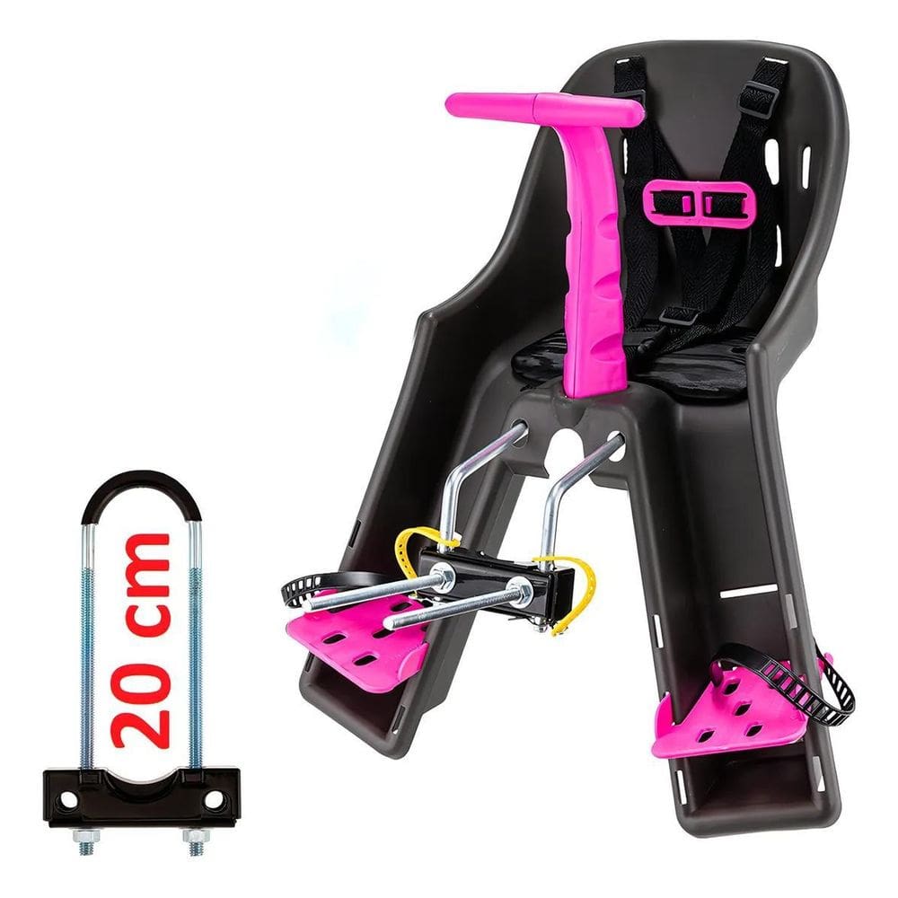 Caderinha Baby Bike Grafite Com Rosa Unitaria 84421