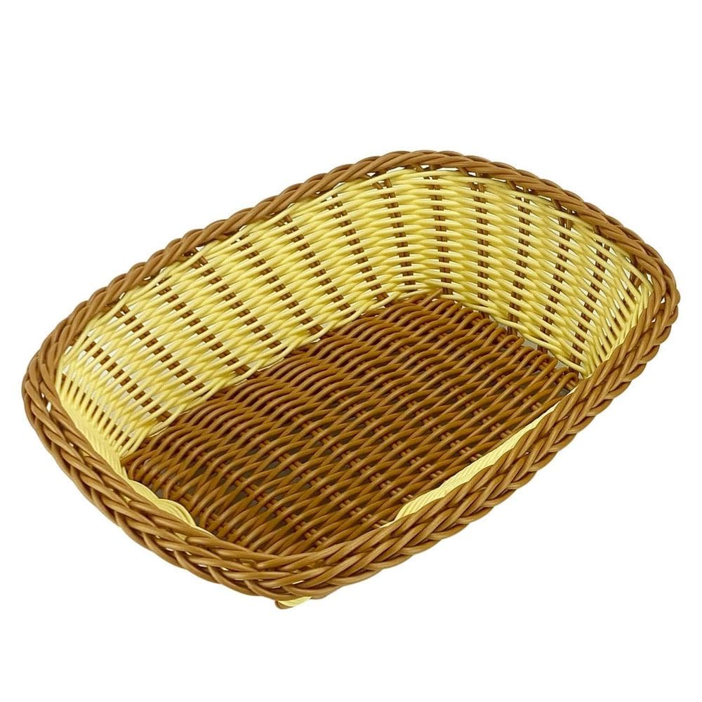 Bandeja Trama Tipo Vime Artificial Retangular 5665