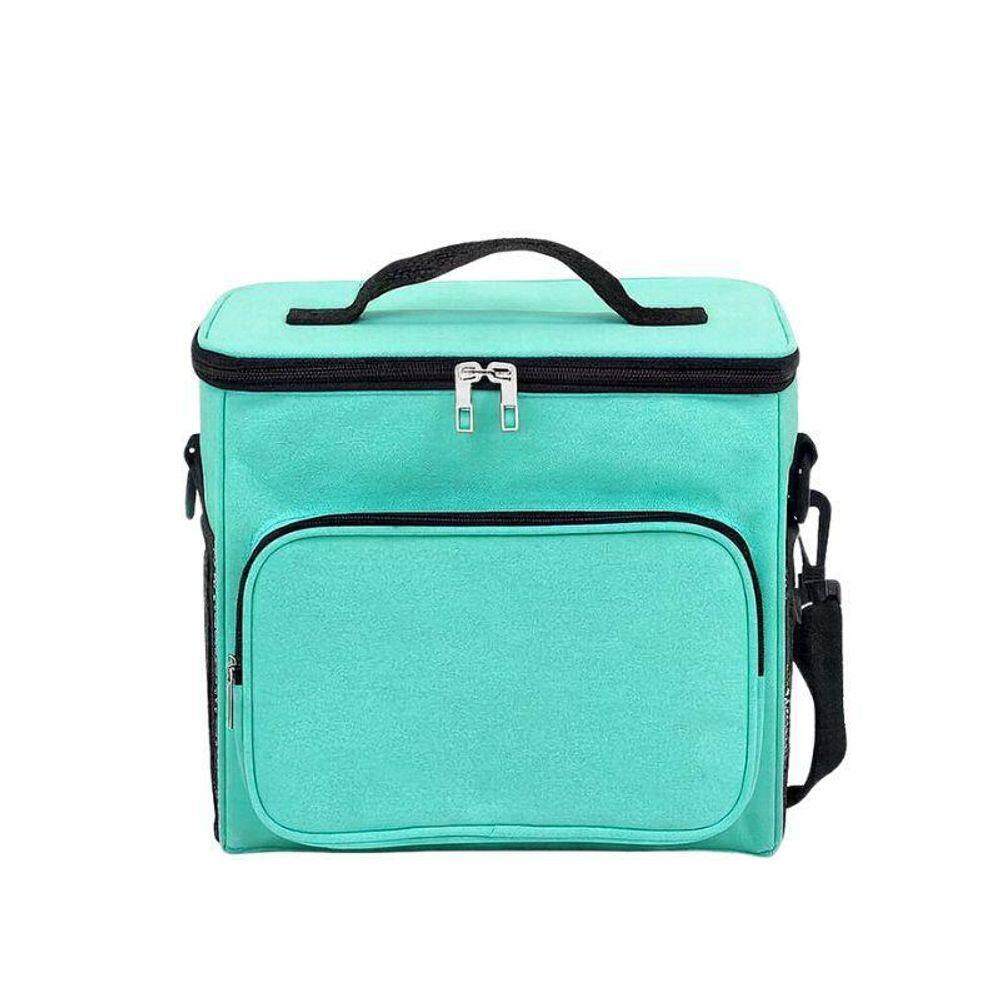 Bolsa Térmica Verde Isolamento Térmico Bolso Frontal