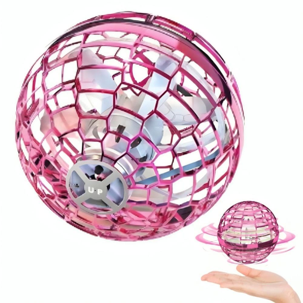 Bola Infantil Fly Com Luz Led E Sensor - Diversão Mágica