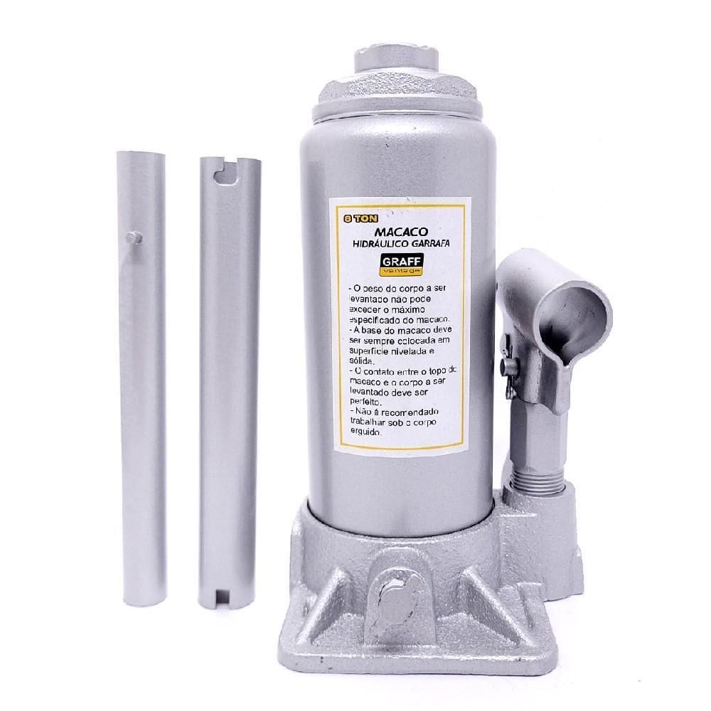 Macaco Hidraulico Garrafa 8T 565,0004 - Graff Vantage