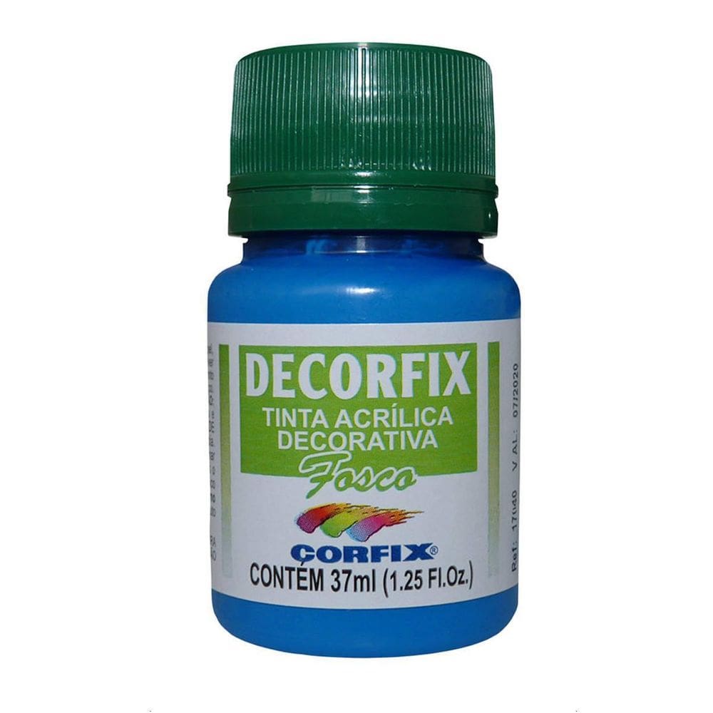 Tinta Decorfix Fosca 385 Azul Ceruleo 37Ml