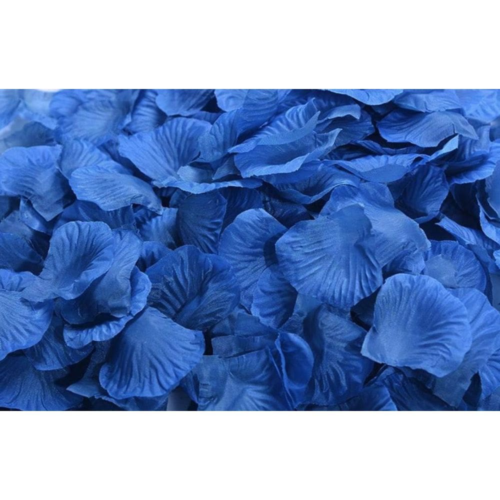 Kit Pétalas Artificiais Azul Claro Decoração Casamento