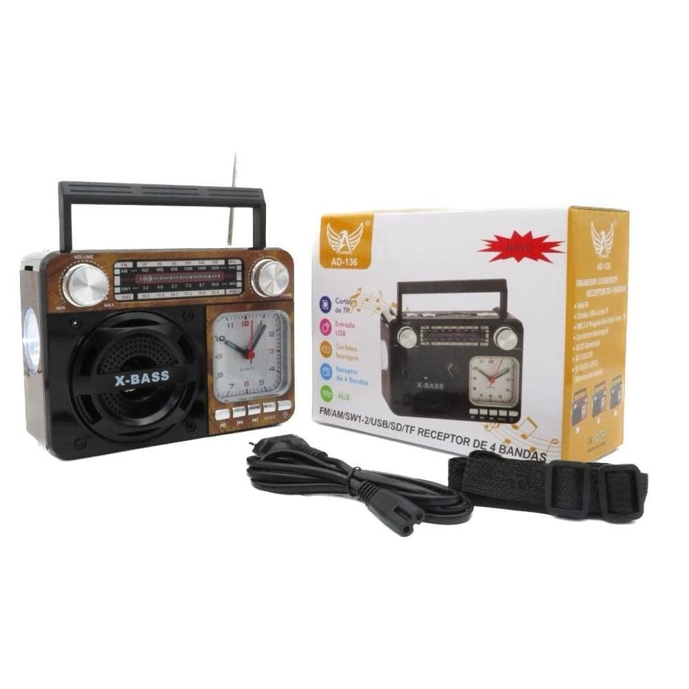 Rádio Relógio Ad136