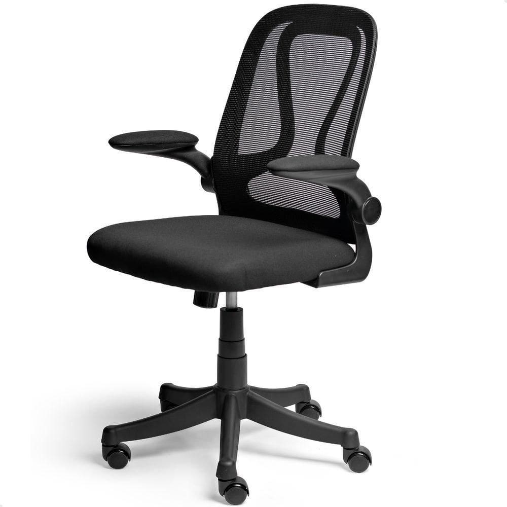 Cadeira De Escritório Diretor Preta Giratória Com Tela Mesh P210