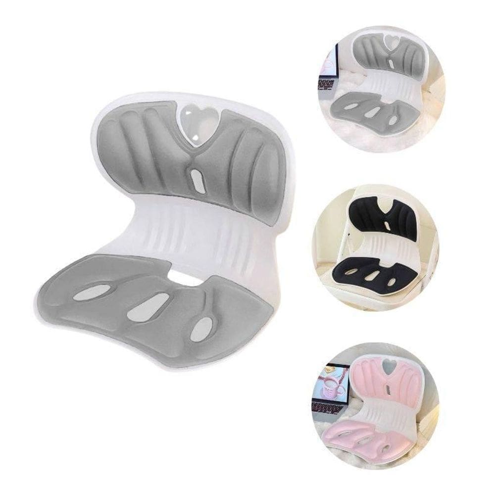 Assento Formato Ergonômico Estofado Com Apoio Para Lombar