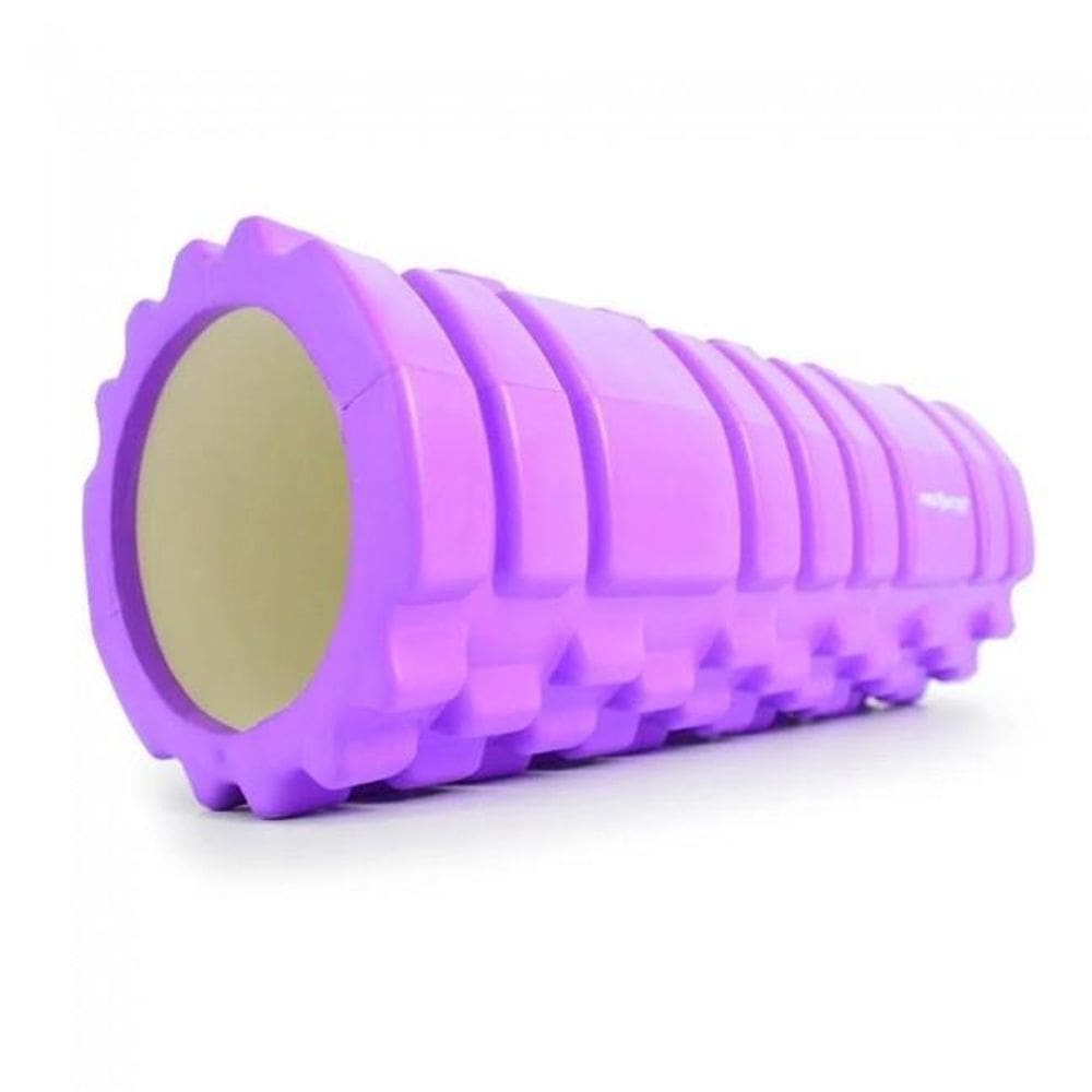 Rolo De Massagem Miofascial - Cor: Roxa  44Cm Comprimento