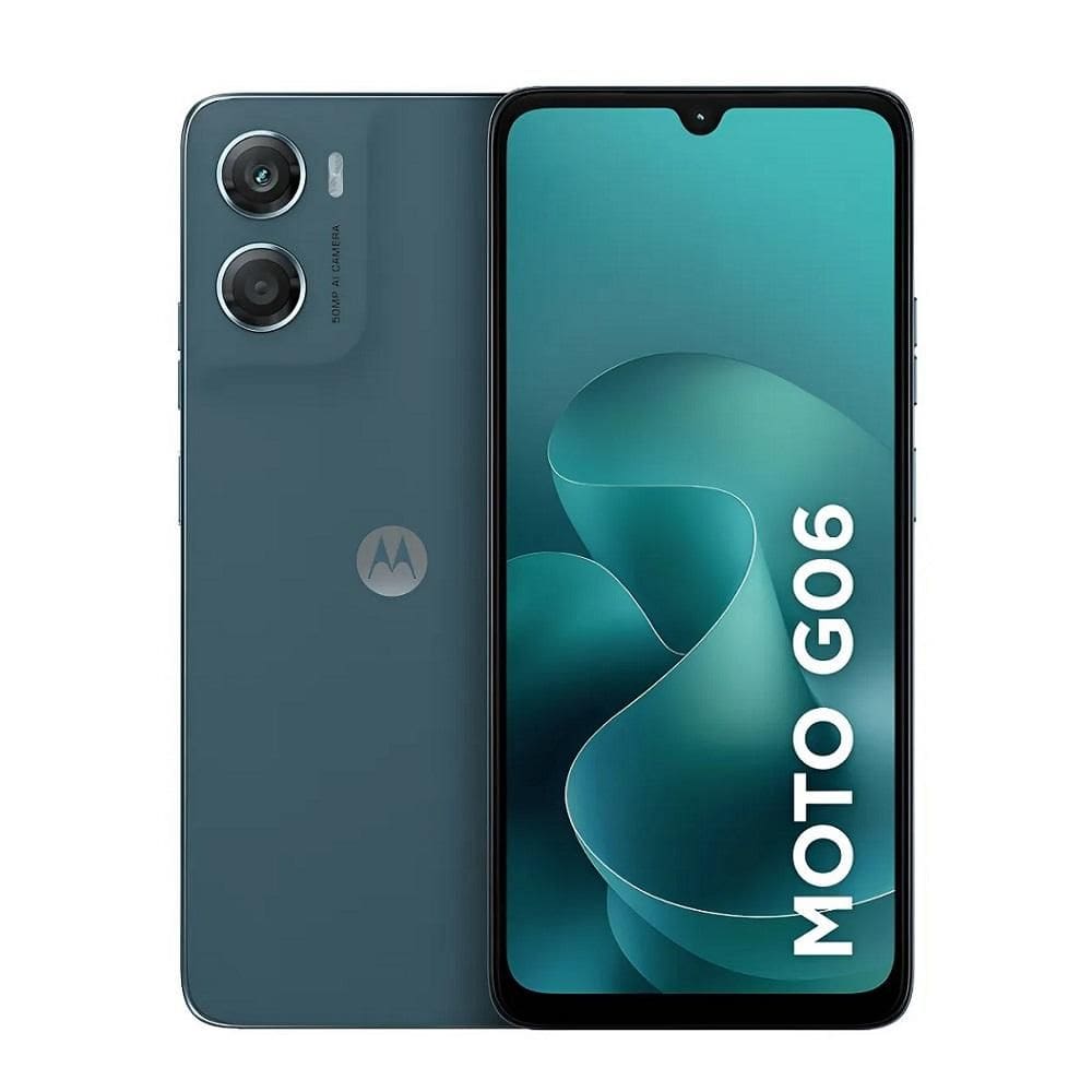 Smartphone Moto G06, 128GB, Câmera Traseira 50MP, Azul Marinho