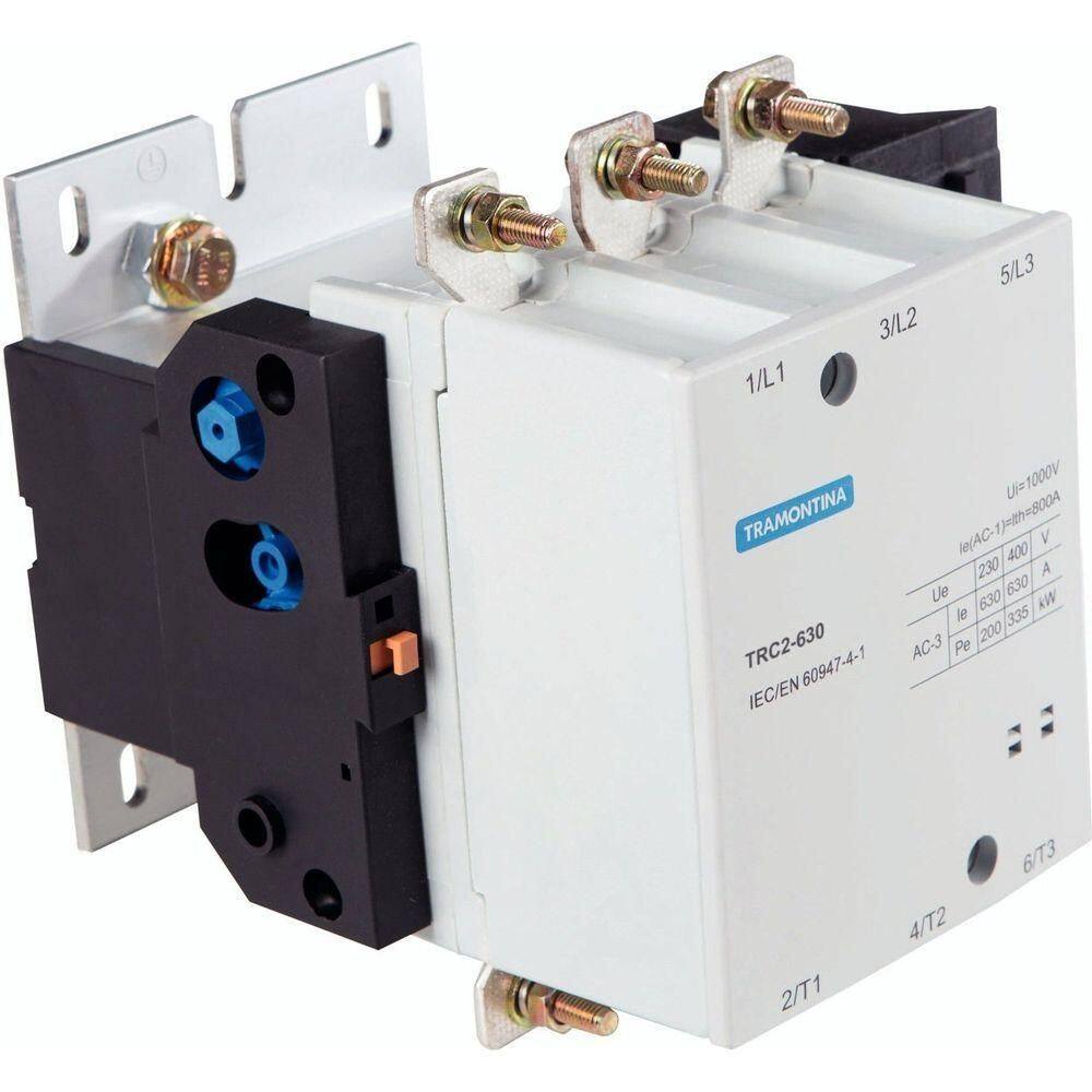 Contator Tripolar Tramontina Trc2-630 630a 220 Vca Tramontina