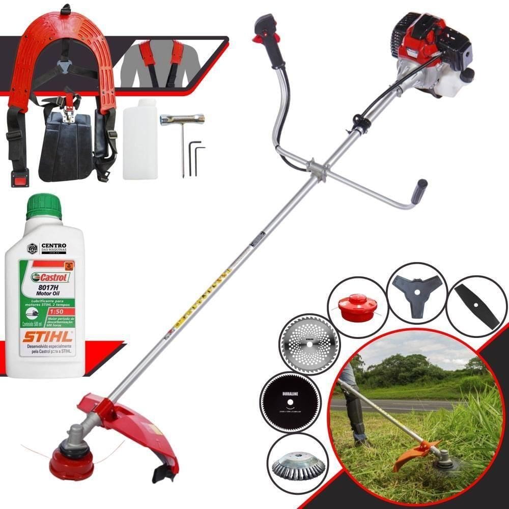Roçadeira Rt43l 43cc Multifuncional 6 Em 1 + óleo Stihl 2t