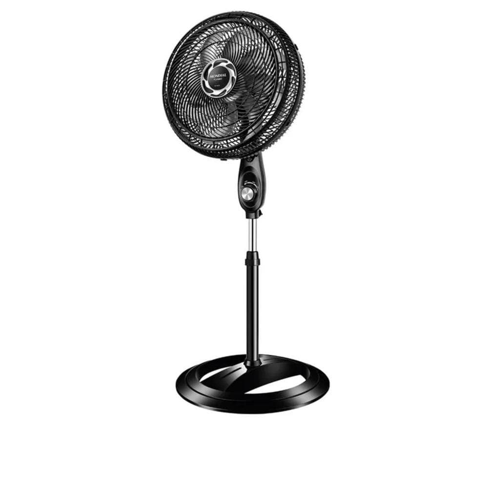 Ventilador de Coluna 40cm Turbo Mondial 140W Preto/Prata NVT-40C-8P-B - 220V