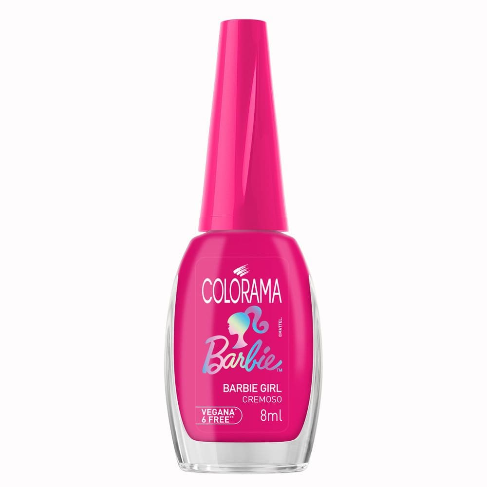 Esmalte Colorama Cremoso Barbie Barbie Girl 8ml