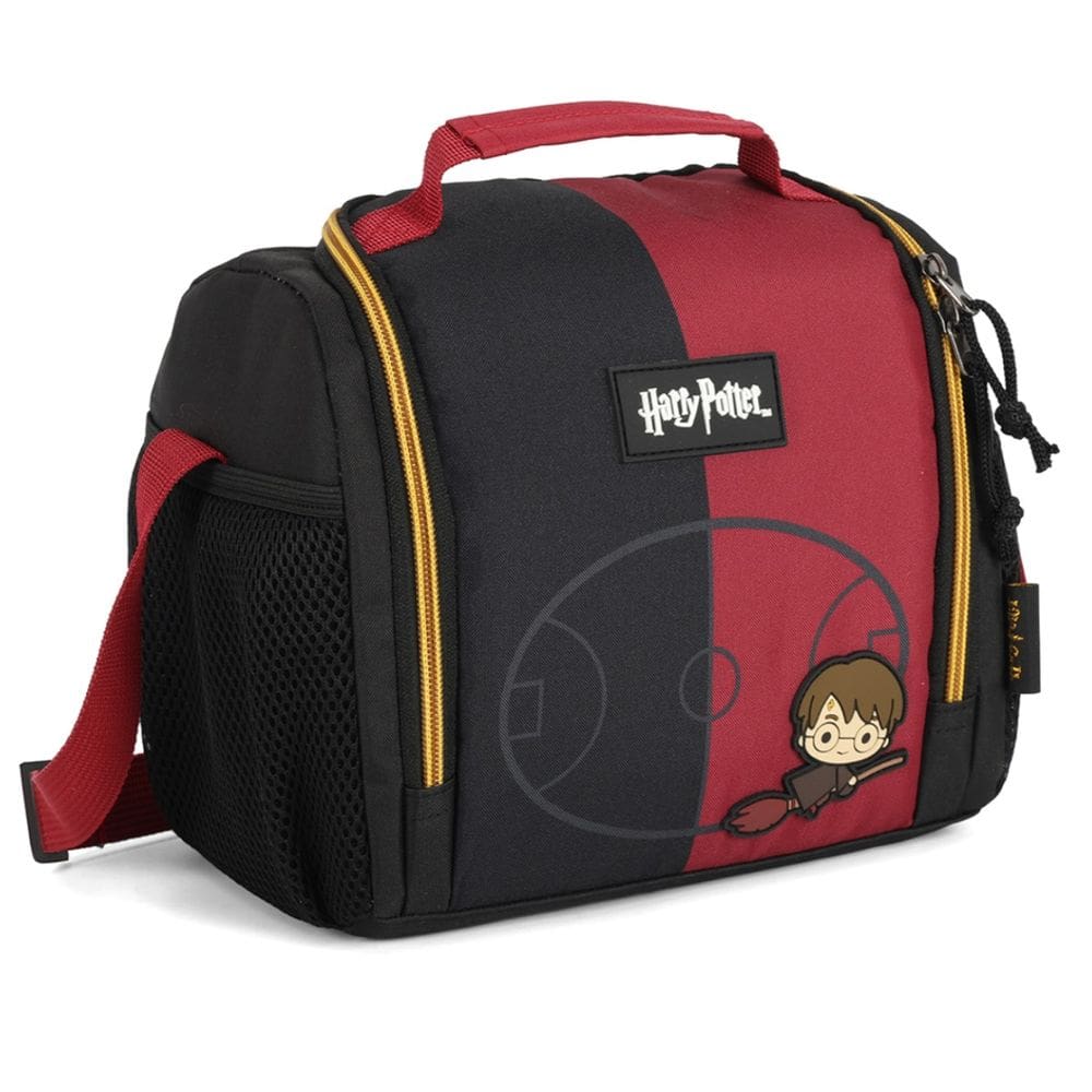 Bolsa Lancheira Térmica Harry Potter Marmita Escolar Preto