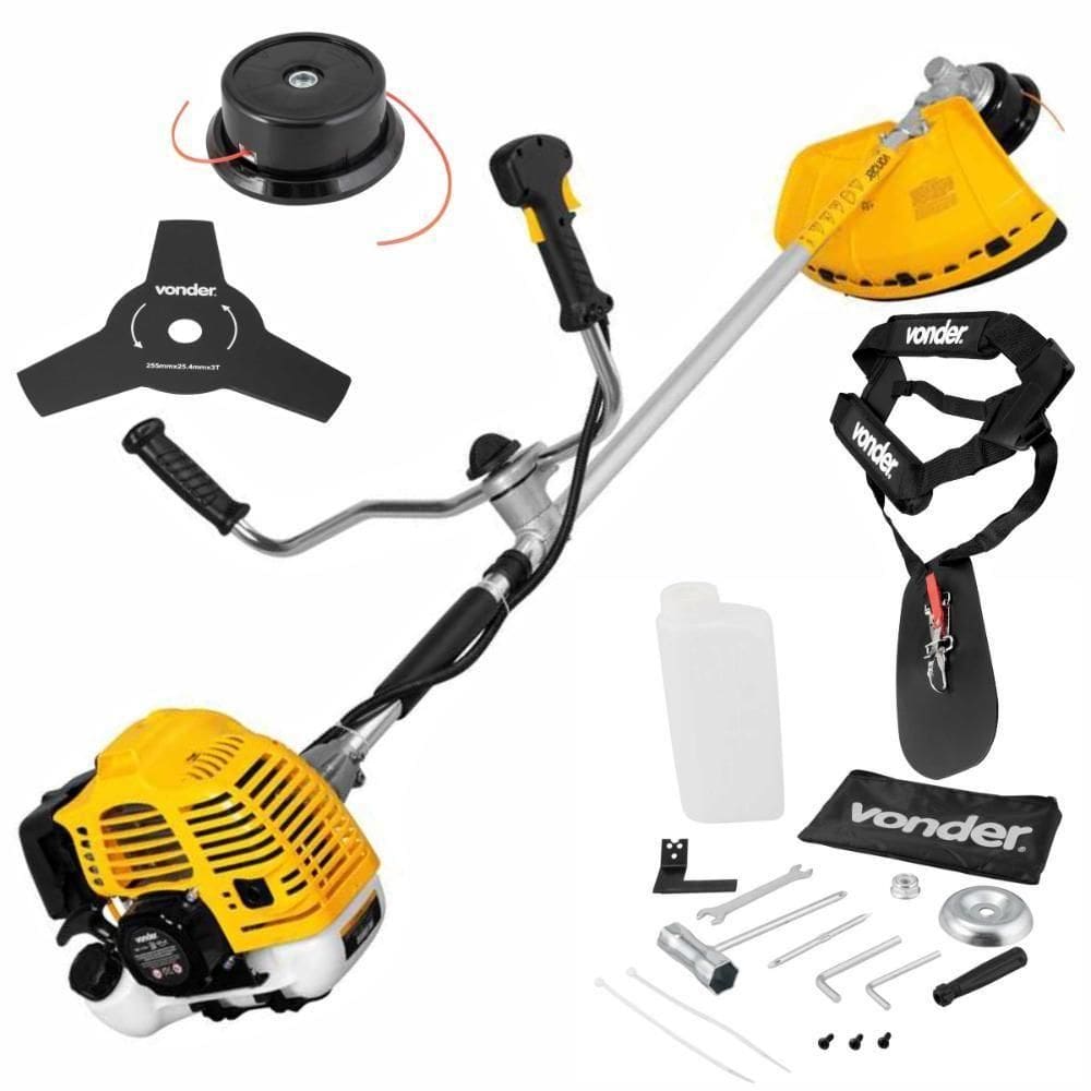 Roçadeira Gasolina Vonder Rgo430 42,7cc 1,7hp Com Acessórios