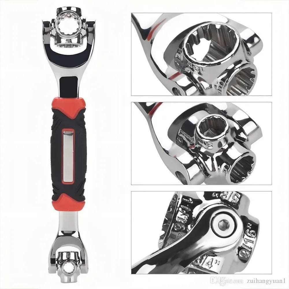 2X Chave Multiuso Chave Universal 48X1 Soquete 360