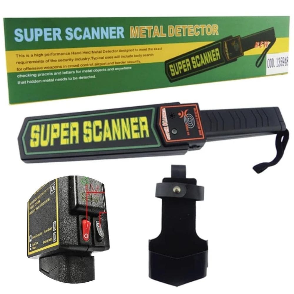 Detector De Metal Compacto Para Mineração Artesanal