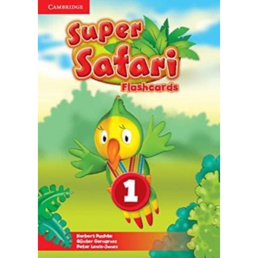 Super Safari Level 1 Flashcards (Pack Of 40)
