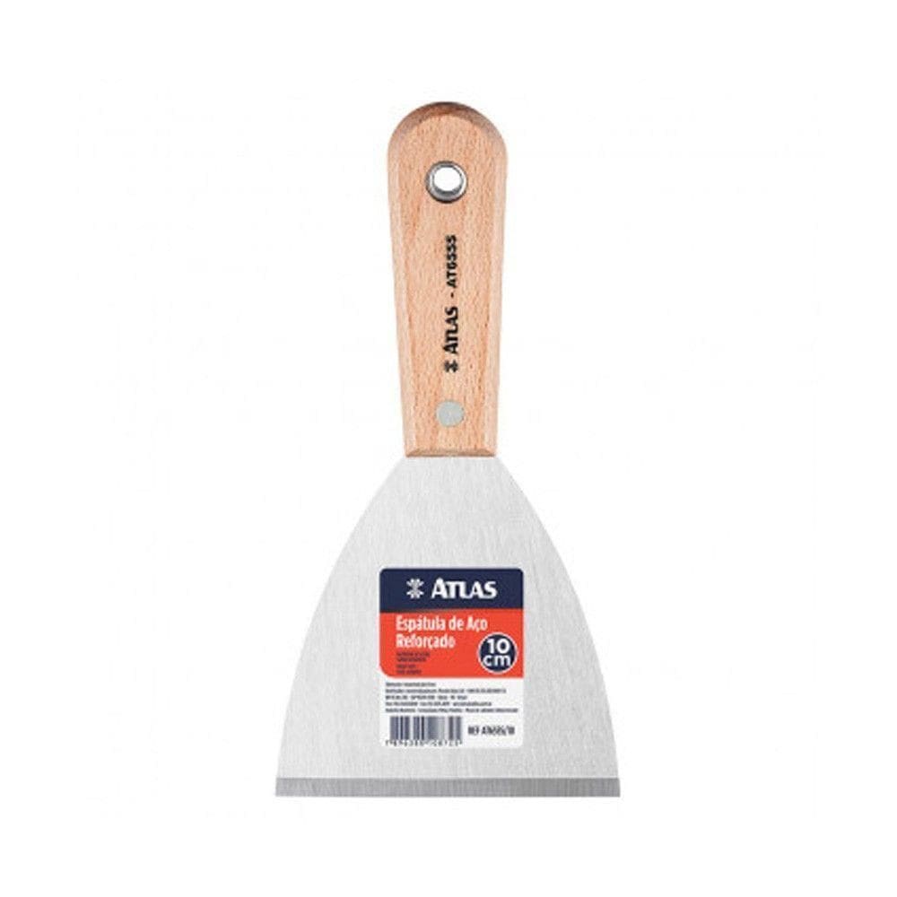 Espatula De Aço Reforçado 100mm - Atlas