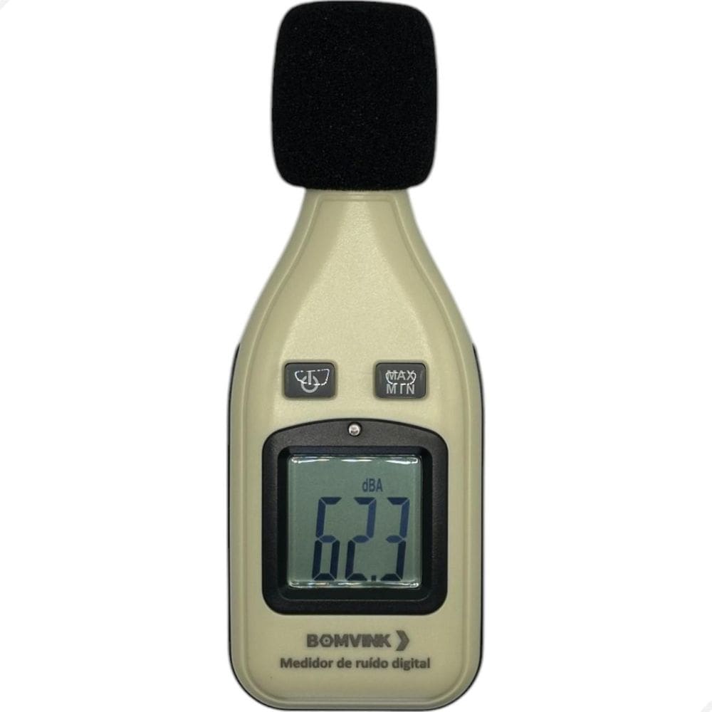Decibelímetro Medidor Ruído Sonoro + Certificado Rastreável
