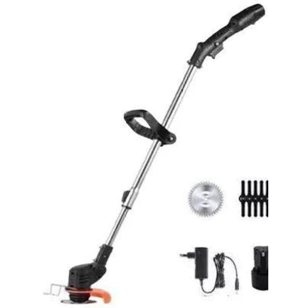 Aparador Grama Mato Roçadeira 12V Baterias Recarregáveis Cor