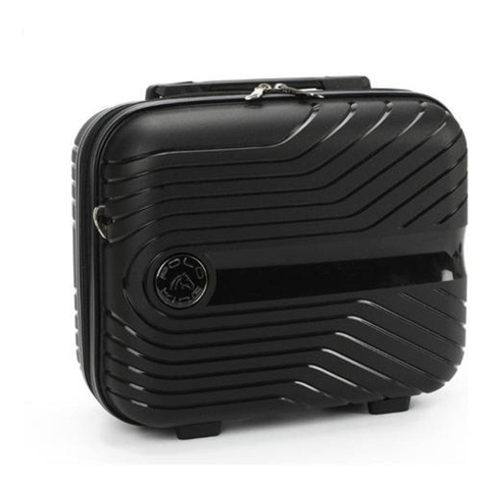 Frasqueira Viagem Maleta Mão Luxcel Polipropileno - Preto