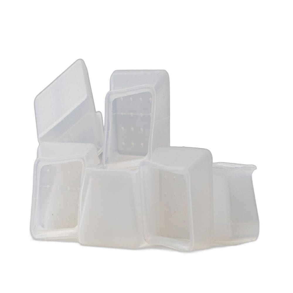 Protetor De Silicone Para Pé Quadrado De Cadeira 8 Peças