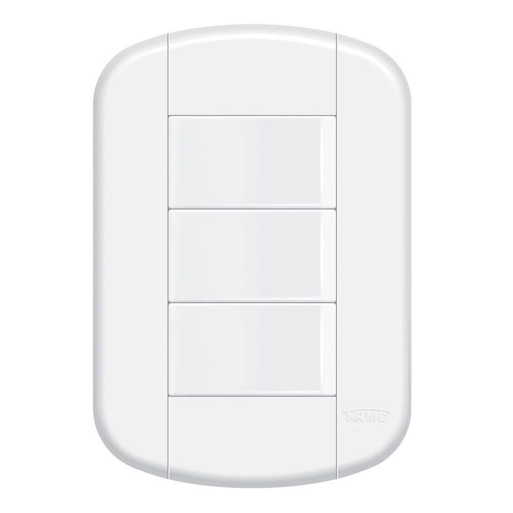Interruptor Triplo Fame - 3912 Blanc