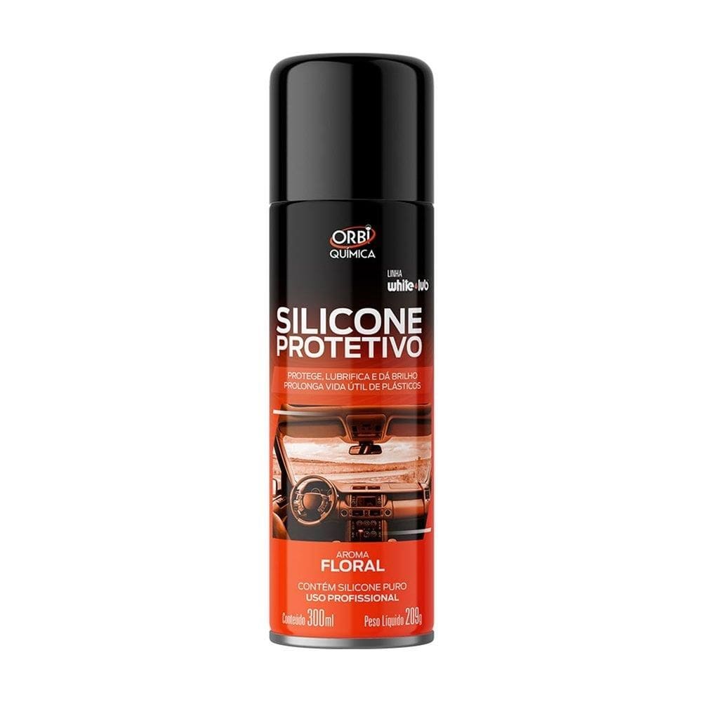 Spray de Silicone Protetivo Orbisil Floral 300ml/209g