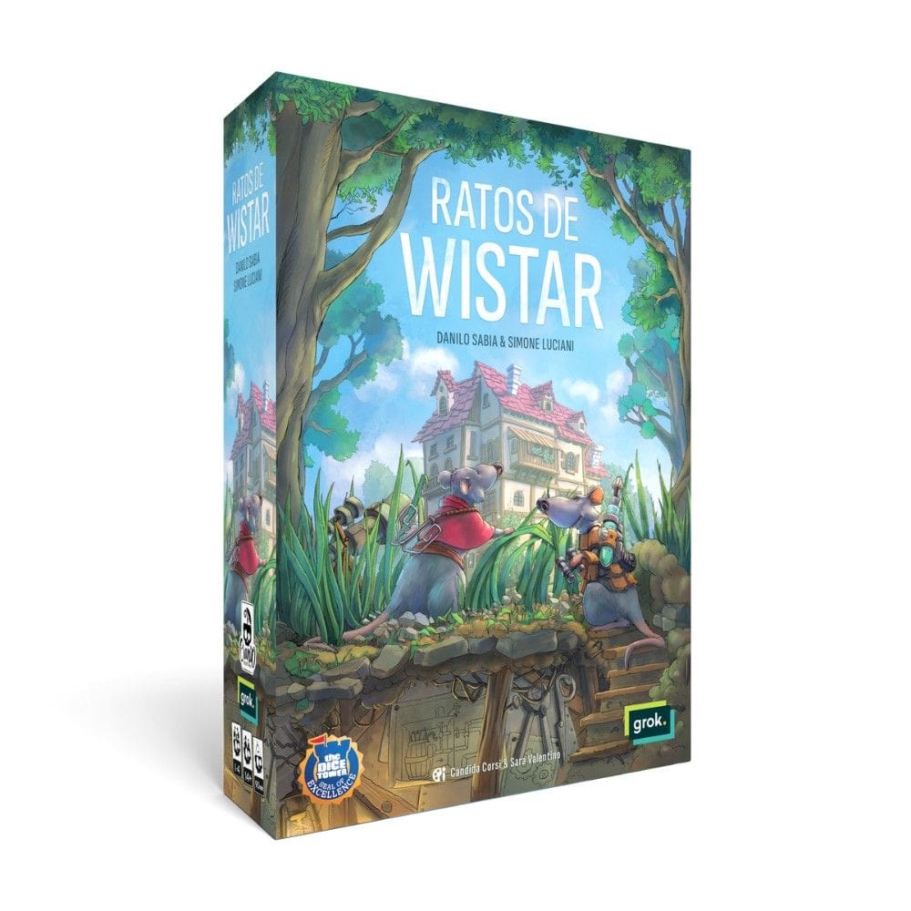 Ratos de Wistar Jogo de Tabuleiro Grok Games