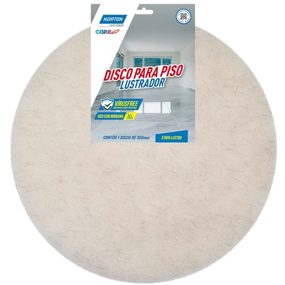 Disco Lustrador De Fibra Para Piso Não Abrasivo 350Mm Norton
