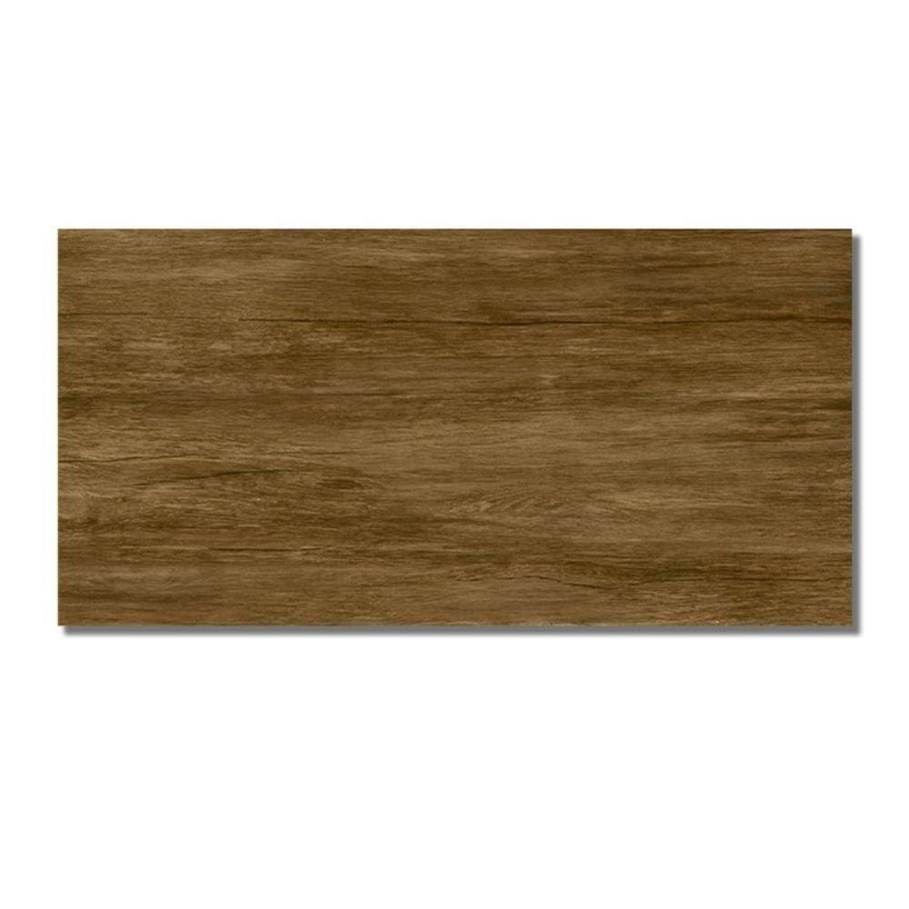 Porcelanato Savane Legno Marrone Acetinado 56x113