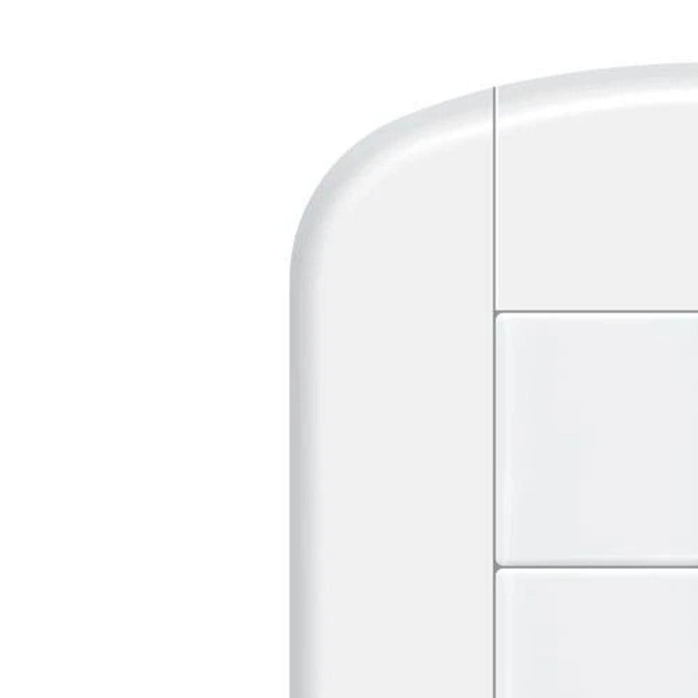 Interruptor Duplo Com Tomada 20a Fame - 3930 Blanc