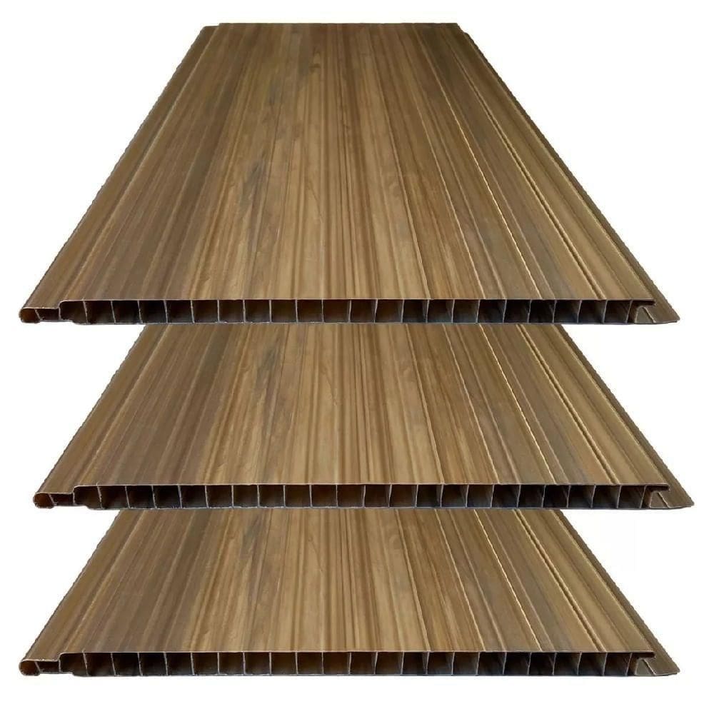 Forro 200x10,00mm Imbuia 5 Metros -1952 - Bariri Pvc Forro 200x10,00mm Imbuia 5m -1952 - Bariri Pvc