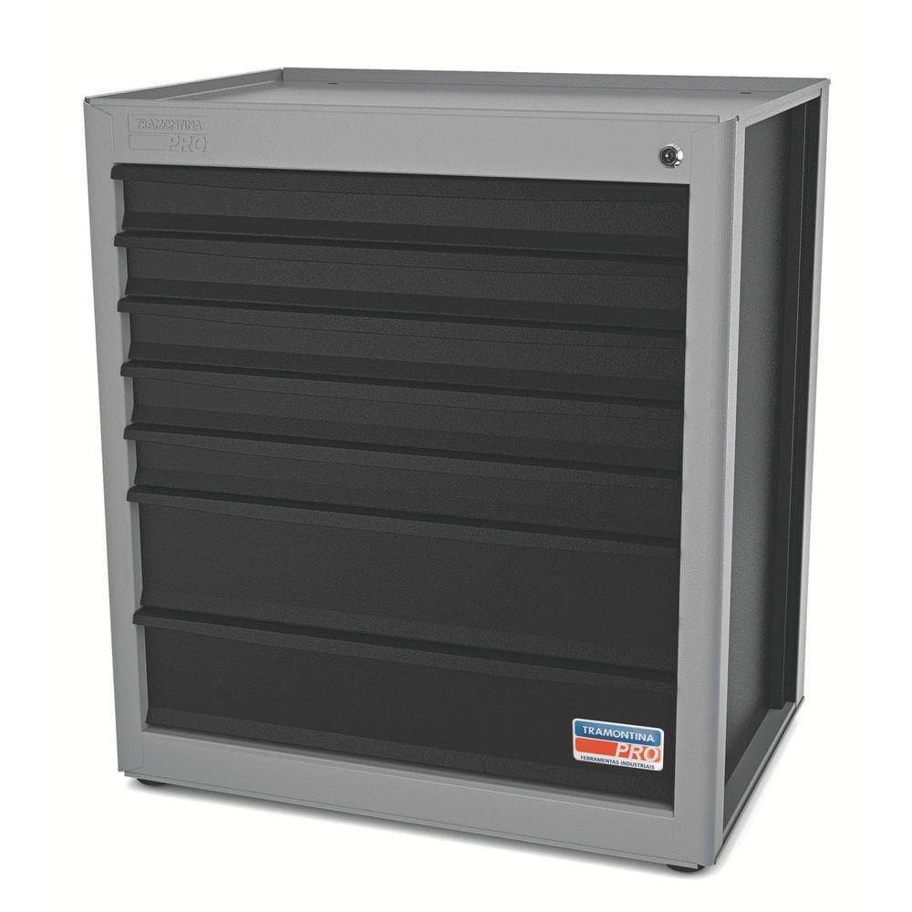 Módulos Para Bancada 7 Gavetas Tramontina Pro Cinza Orgnizador Ferramentas Para Gavetas E Armários Tramontina
