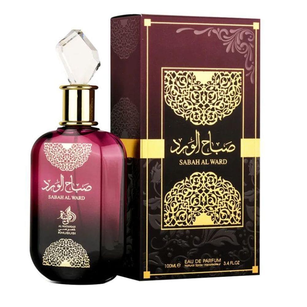 Perfume Al Wataniah Sabah Al Ward Edp 100 Ml `