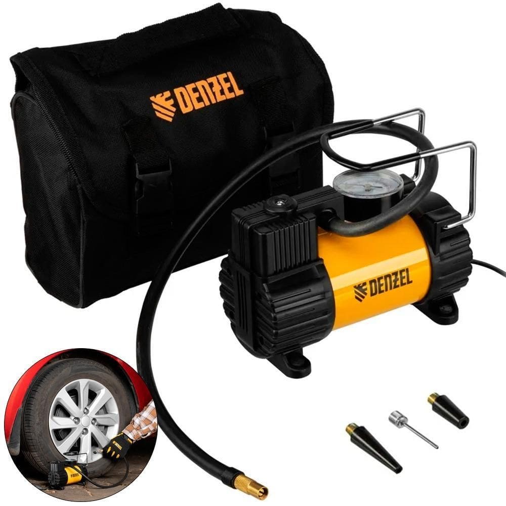 Compressor De Ar Automotivo 12 Volts - 5805555 Denzel