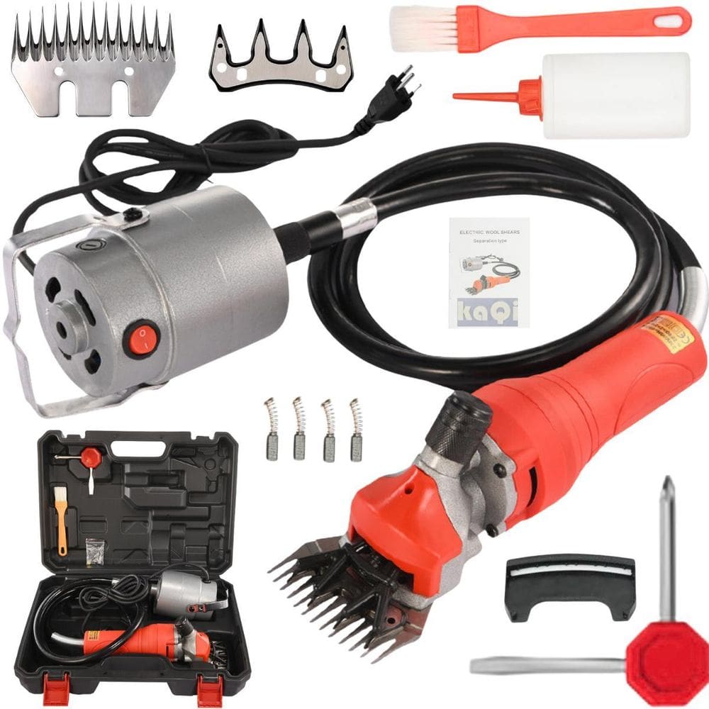 Tosquiadeira Suspensa Máquina Tosa 550W Motor Kit Lâminas