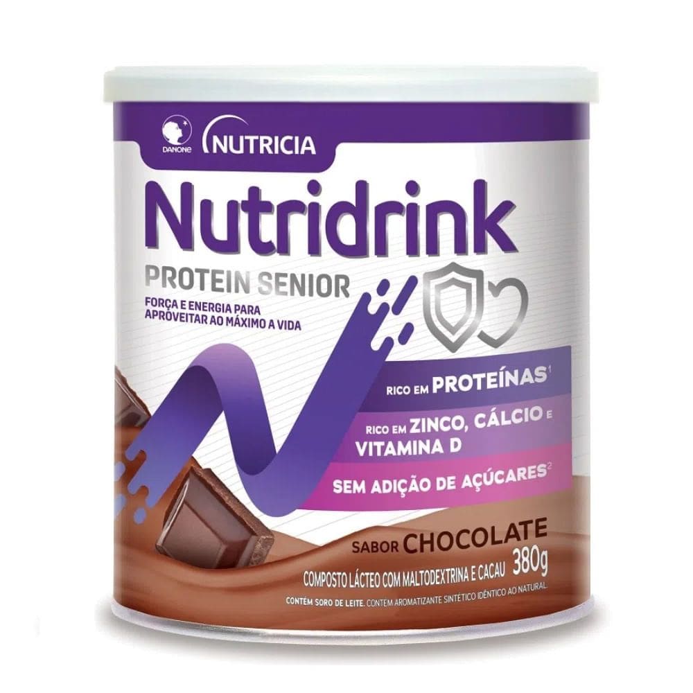 Nutridrink Protein Senior Sabor Chocolate 380g