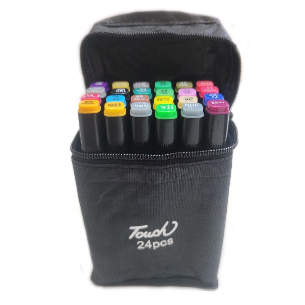 kit Canetas de Desenho infantil 24 cores 843347