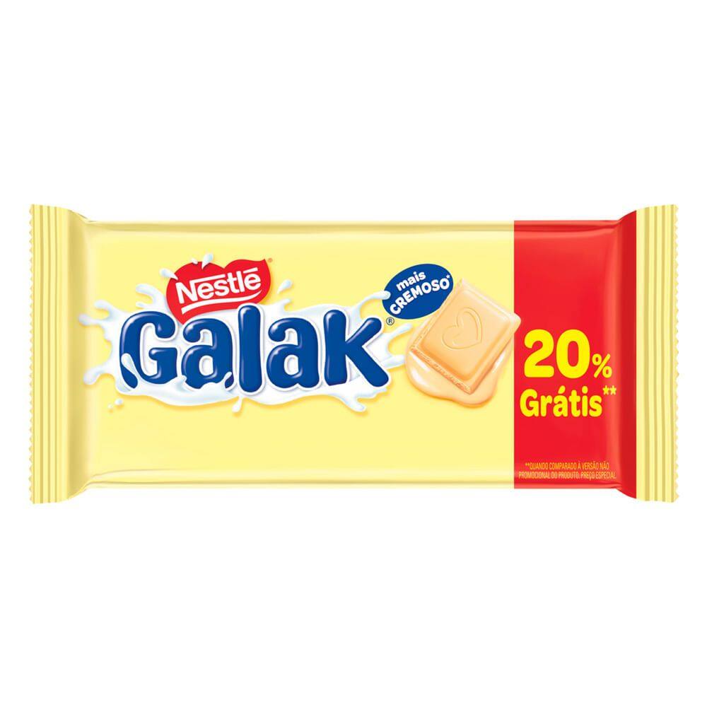 Chocolate em Barra Nestle Galak 80g Ganhe 20%