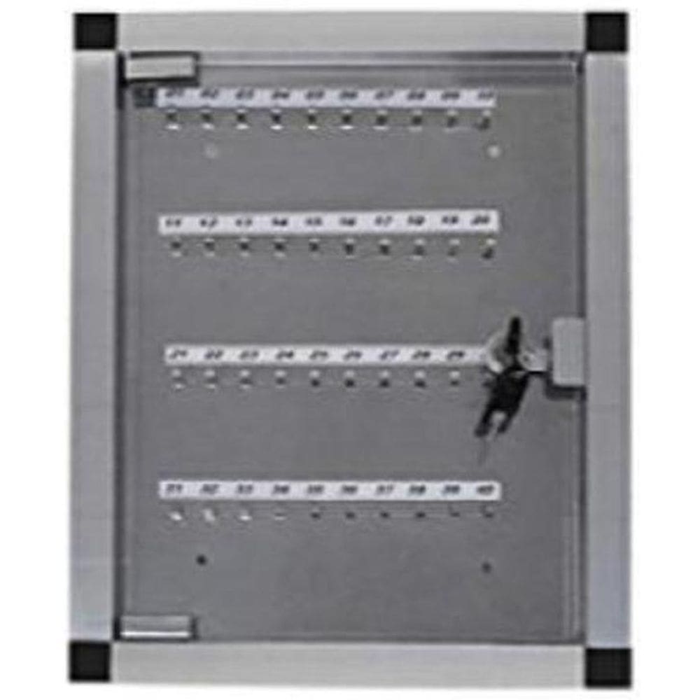 Claviculário De Chaves Em Alumínio Porta Acrílico 50 Chaves