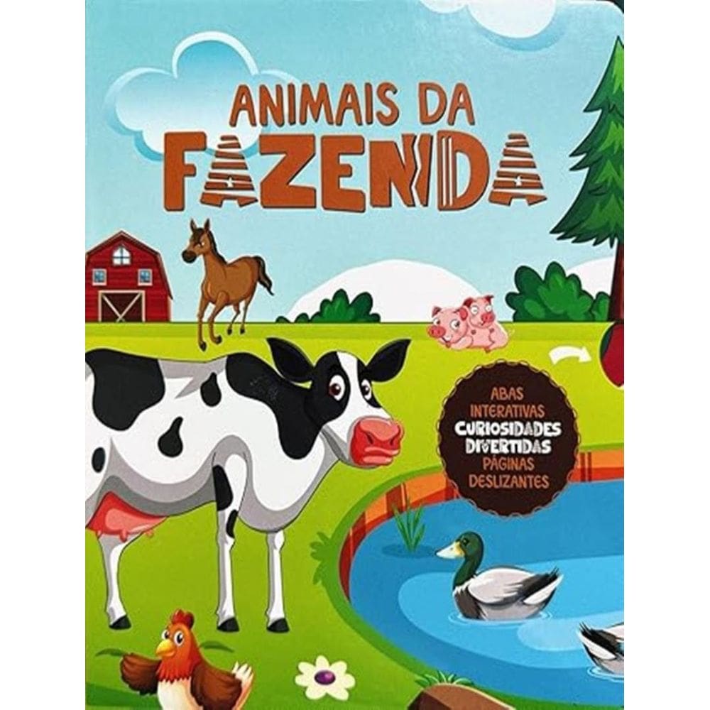 Colecao Abas Curiosas Animais Da Fazenda